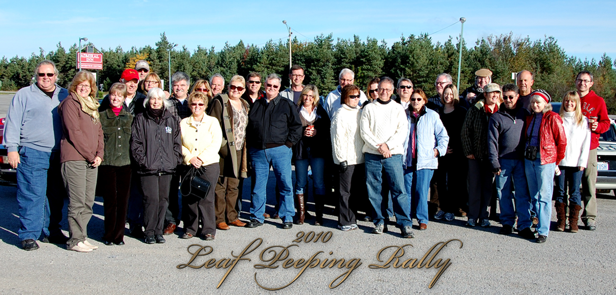 2010 Leaf Peeping Rally Group Shot
